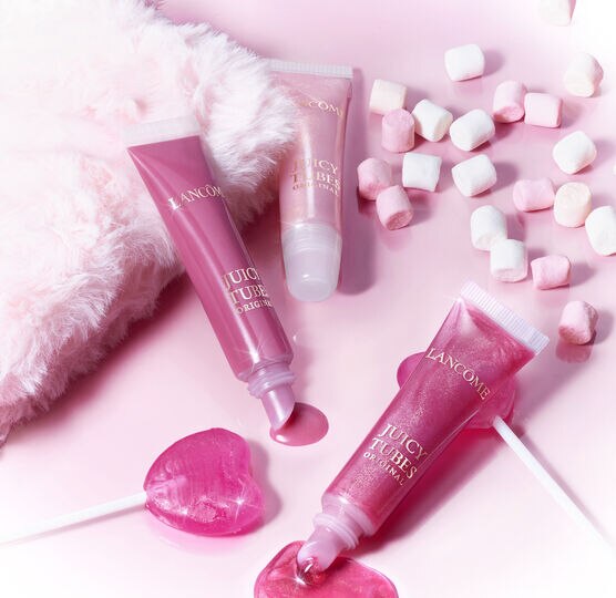 GLOSS LANC�ME JUICY TUBES 08 TICKLED PINK